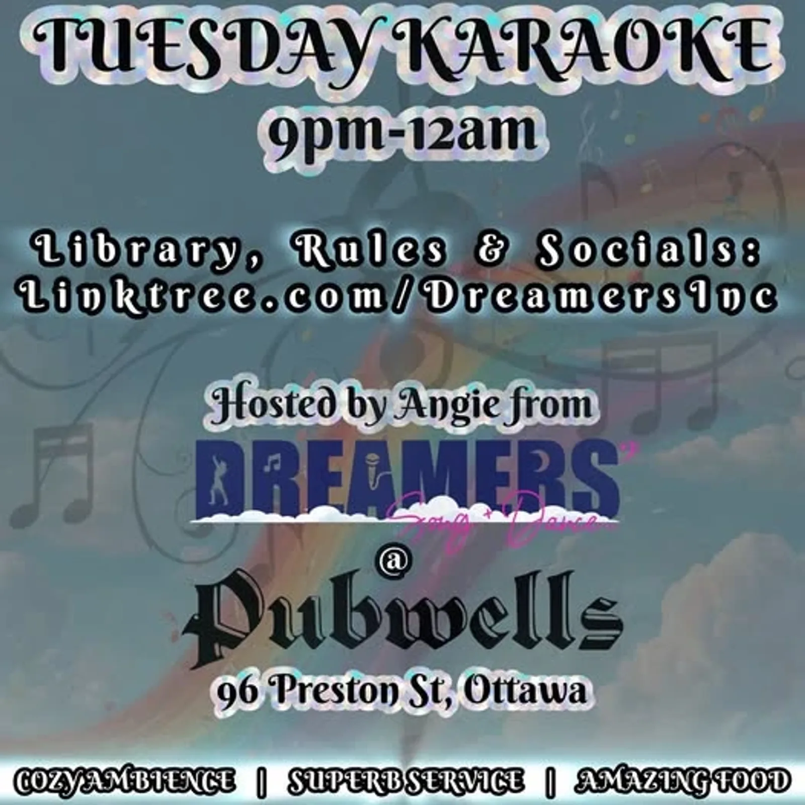 Tuesday Karaoke at Pubwells