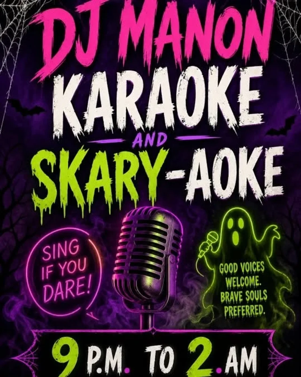 Karaoke photo from Karaoke and Skary-aoke with DJ Manon at Finnigan's Pub in Ottawa