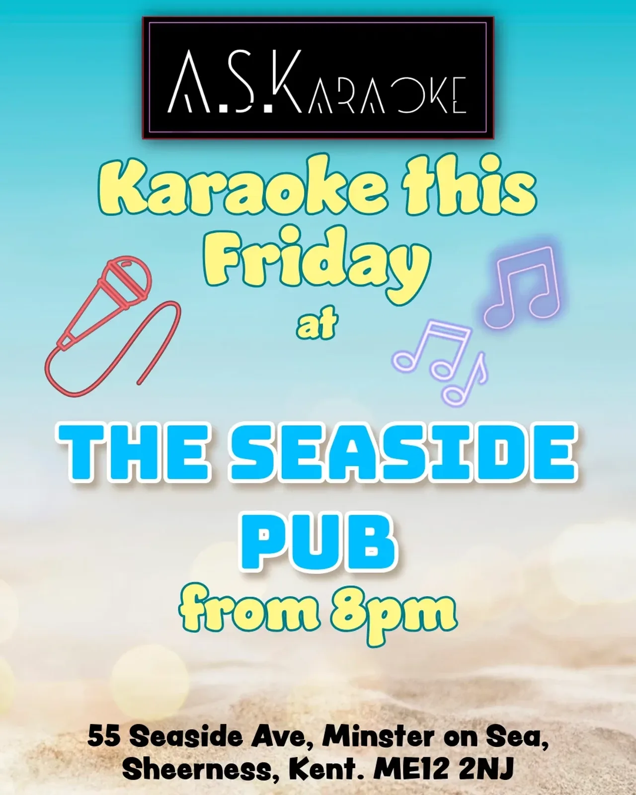 Karaoke @ The Seaside Pub With A.S.Karaoke