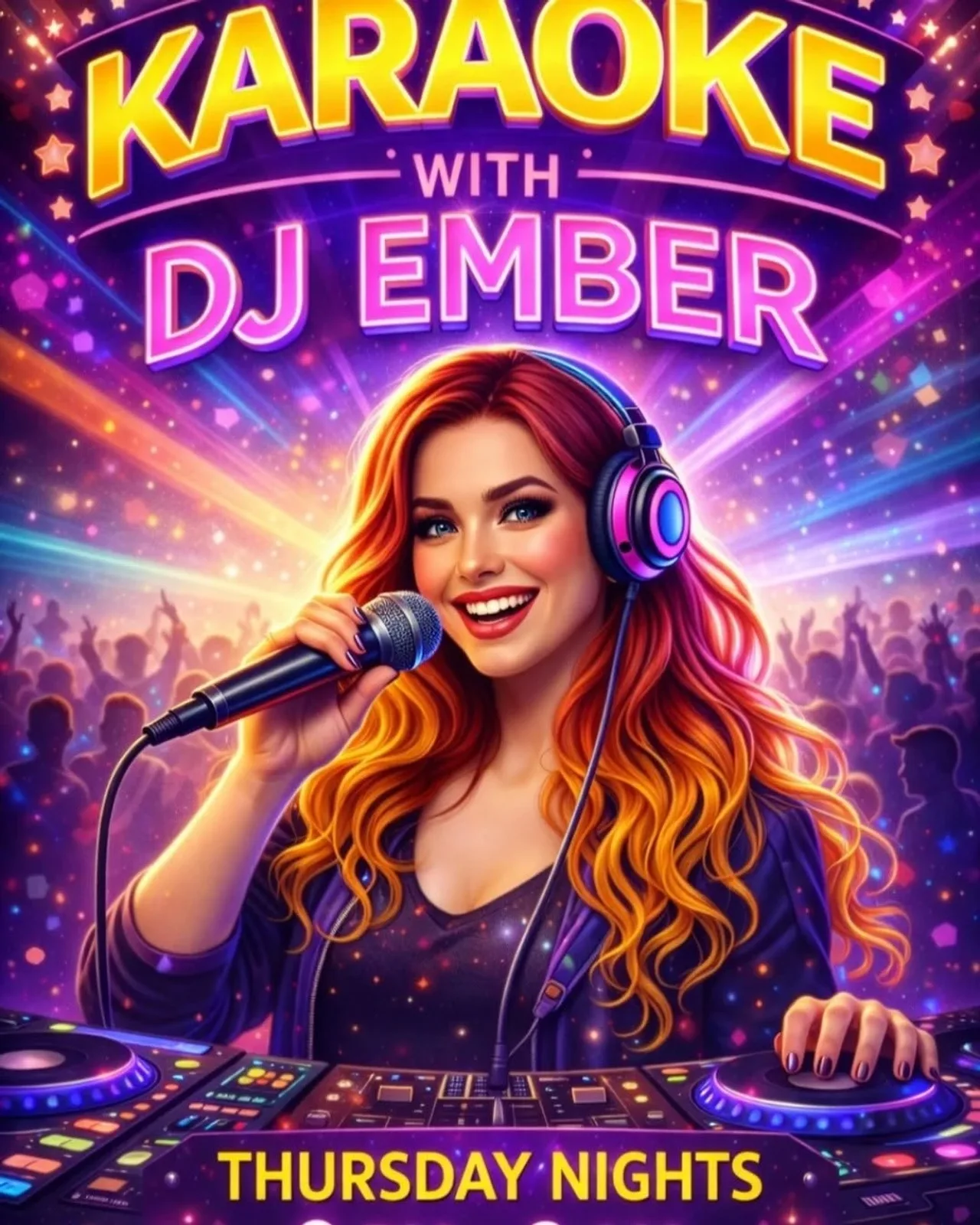 Cartel de Karaoke with DJ Ember — en Finnigan's Pub, un bar en Ottawa, Canadá, Cada jueves a las 21:00