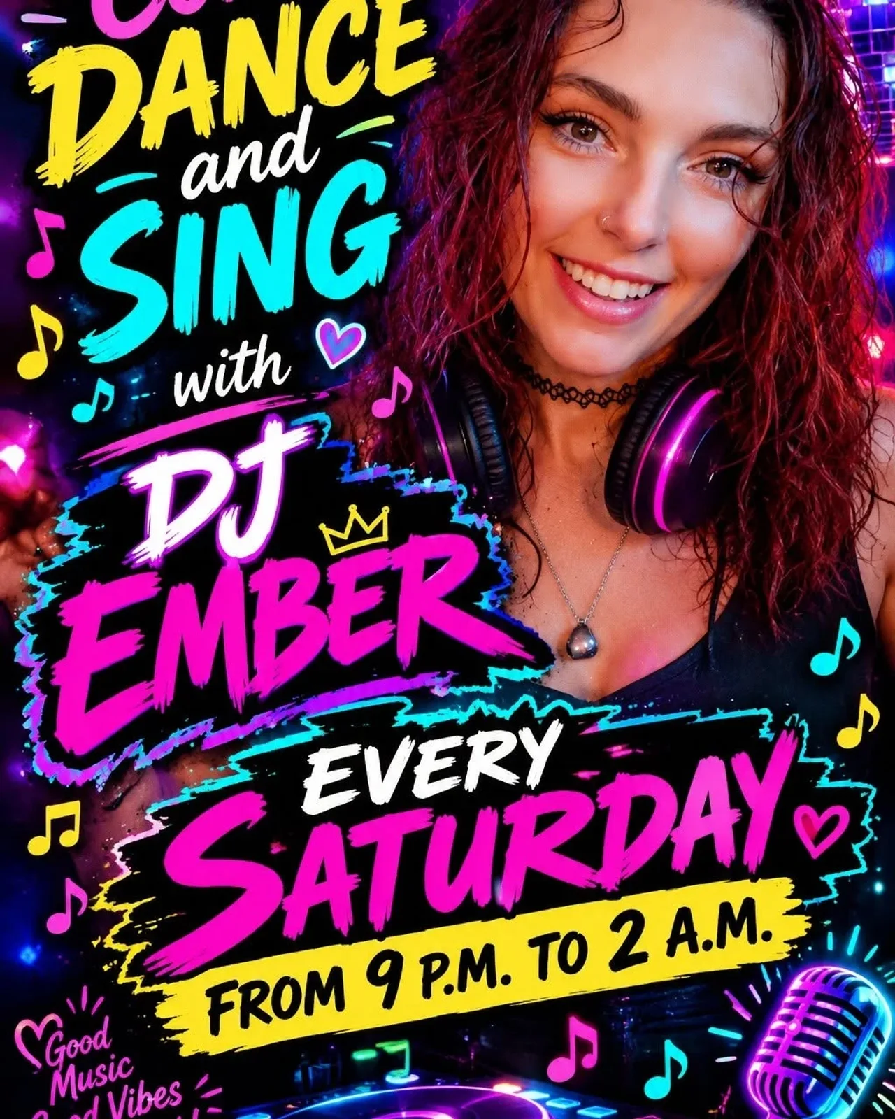 Karaoke los sábados con DJ Pinky