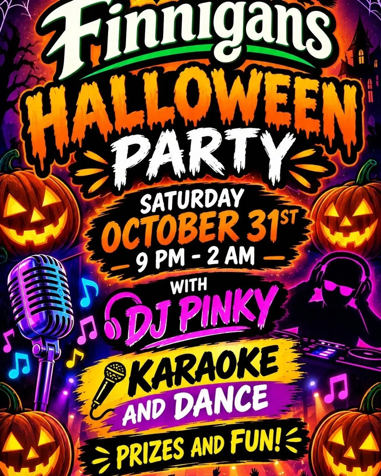 Halloween Karaoke Party mit DJ Pinky