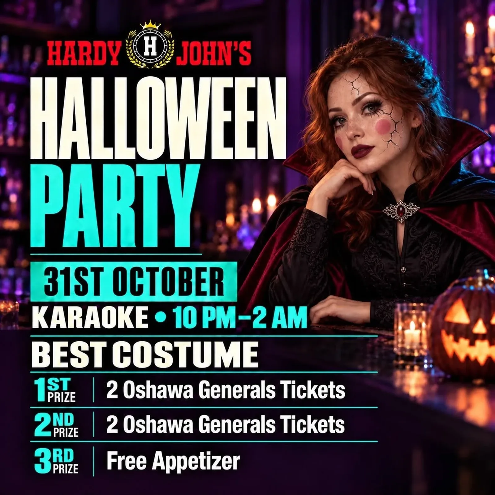 Halloween Karaoke Party mit 6pm Entertainment